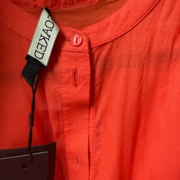 NWT Coral Red Glam Soaked Caftan - Size Small - Picture 6 of 7